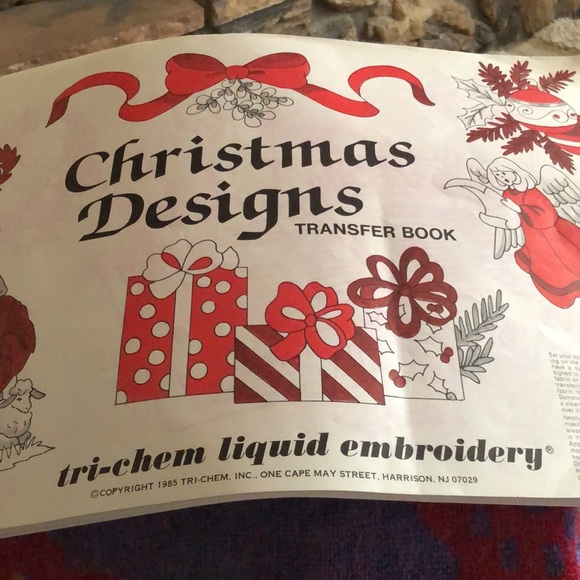 Tri-chem liquid embroidery - Christmas Designs Transfer Book - Picture 2 of 13